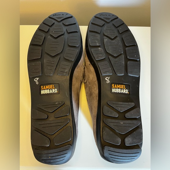 Samuel Hubbard Mens Sz 13 Free Spirit Gray Suede Casual Shoes Driving Moccasin - Picture 3 of 11